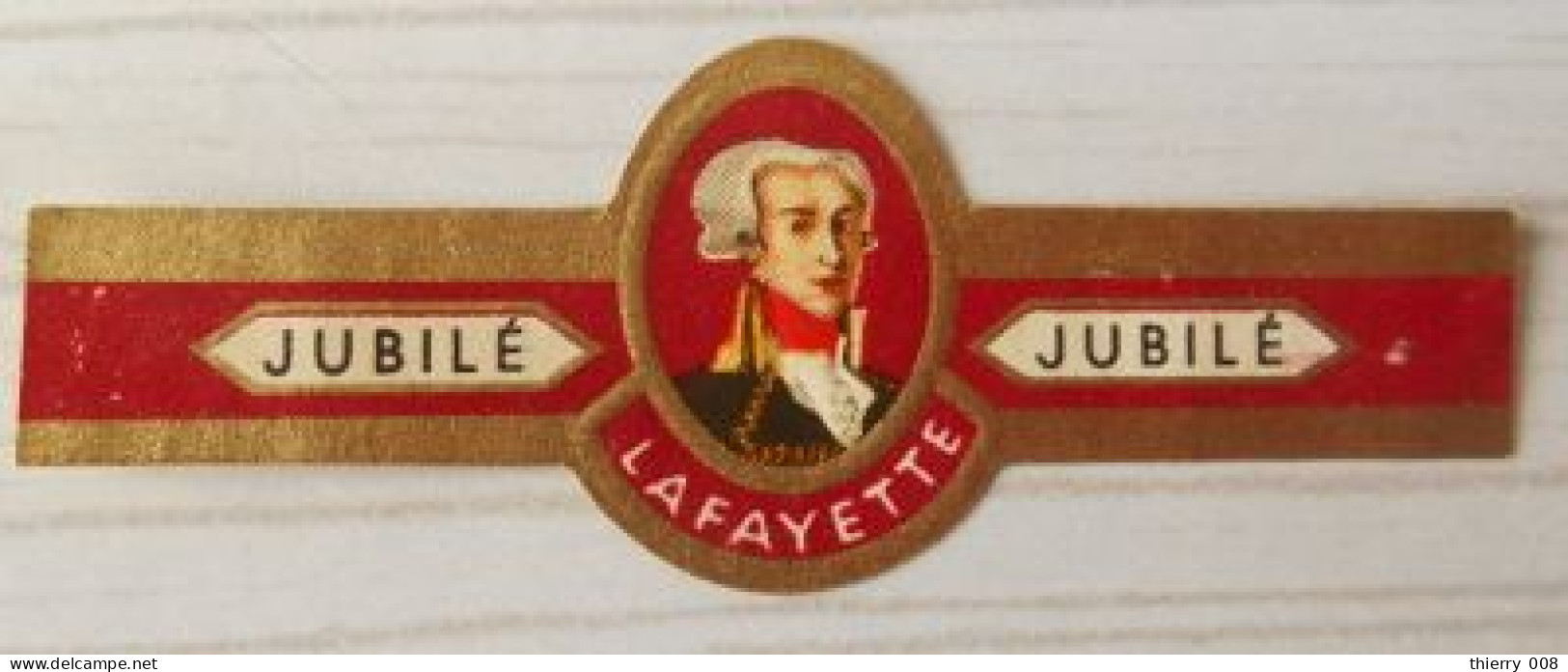 L76 Bague Bagues Cigare Cigares  Jubile Lafayette  1 Pièce - Bagues De Cigares