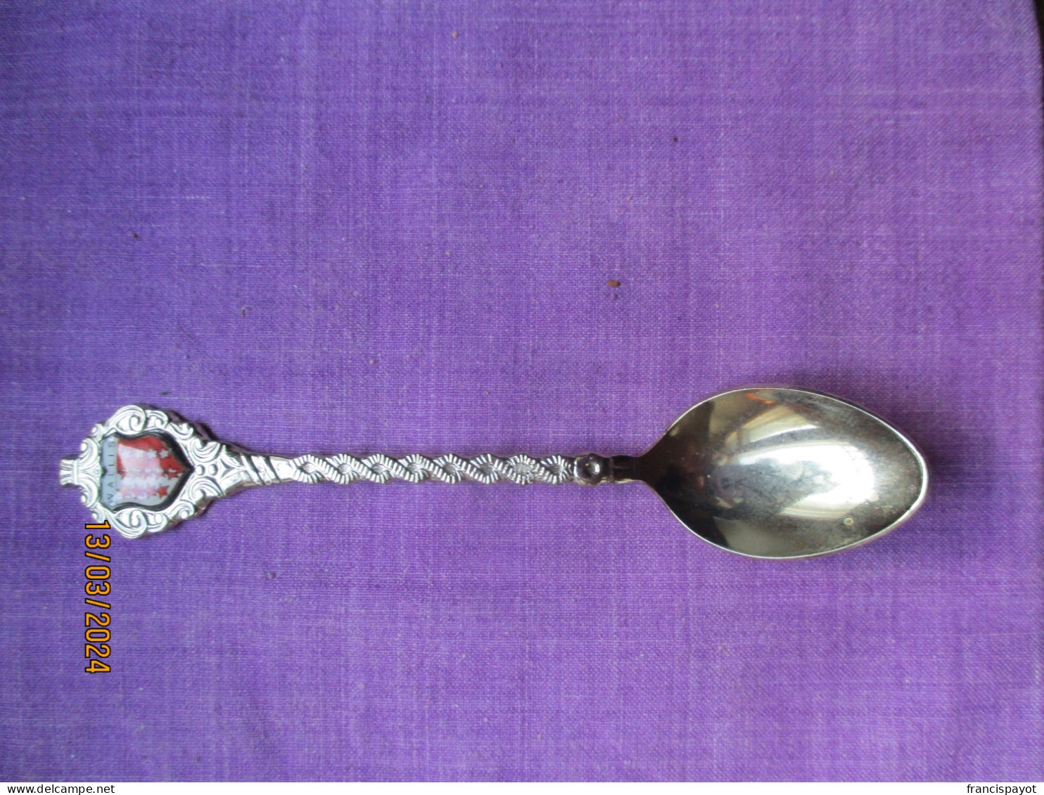 Suisse: Cuillère Souvenir, Canton Du Valais - Spoons