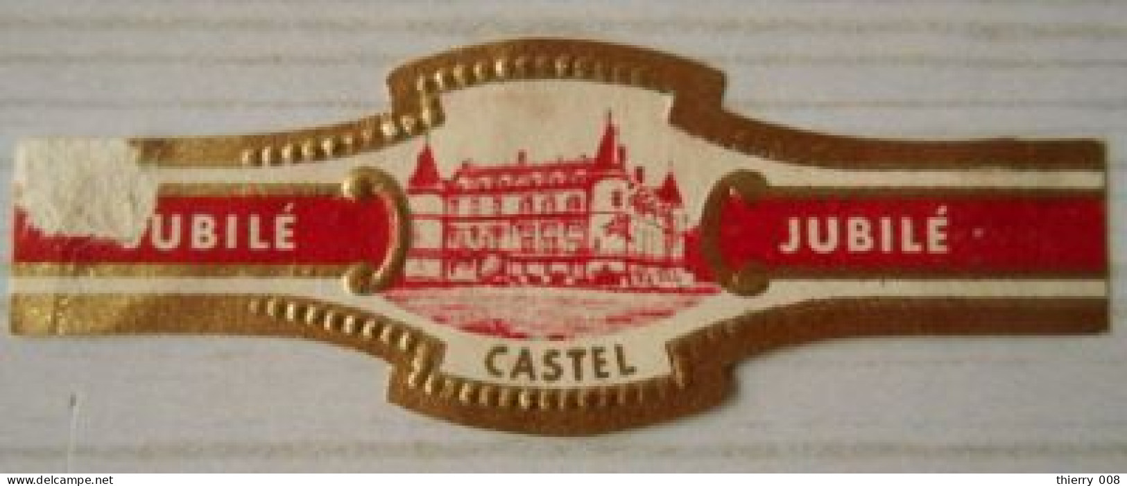 L88 Bague Bagues Cigare Cigares  Jubile Castel  1 Pièce - Cigar Bands