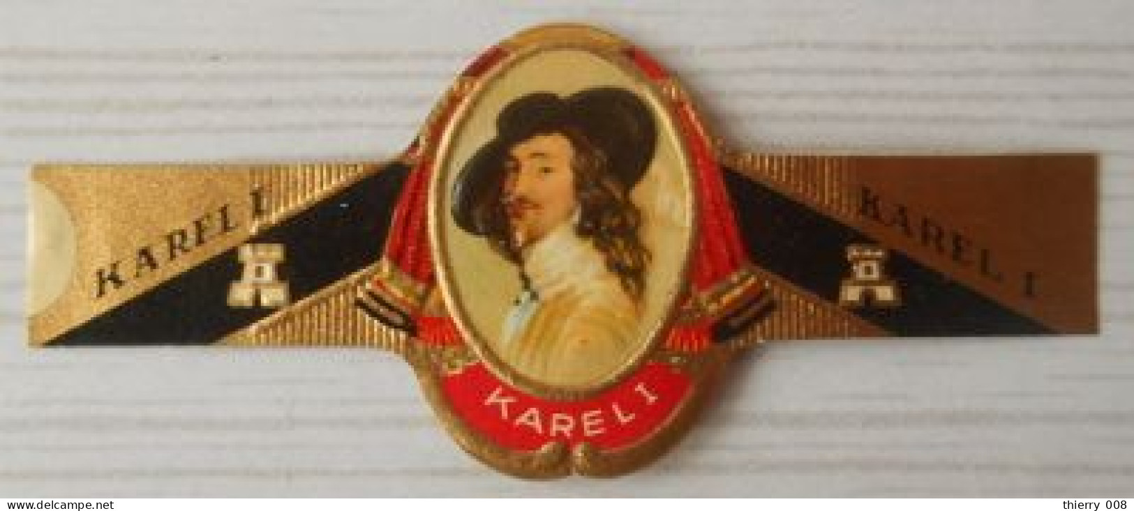 L92 Bague Bagues Cigare Cigares  Karel I  1 Pièce - Bagues De Cigares