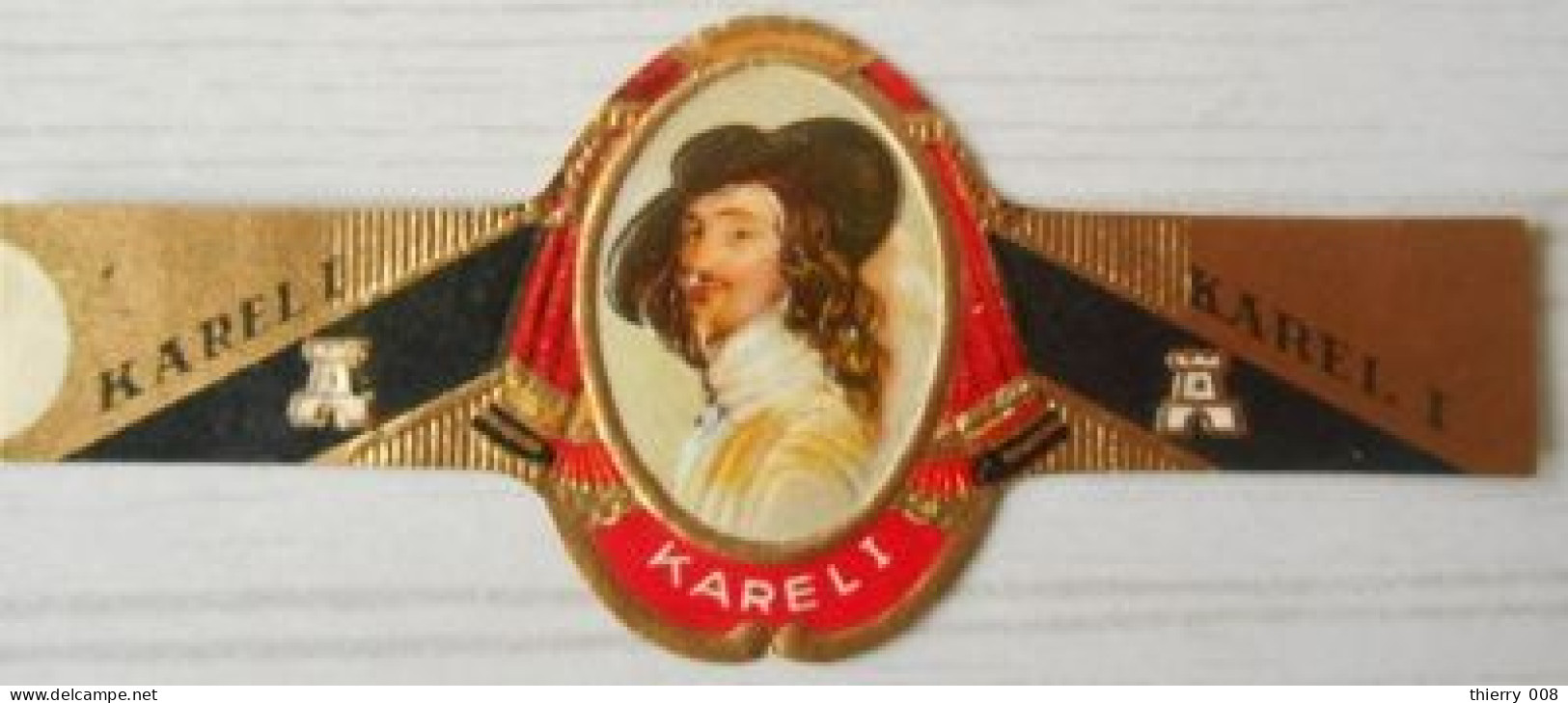 L93 Bague Bagues Cigare Cigares  Karel I  1 Pièce - Cigar Bands