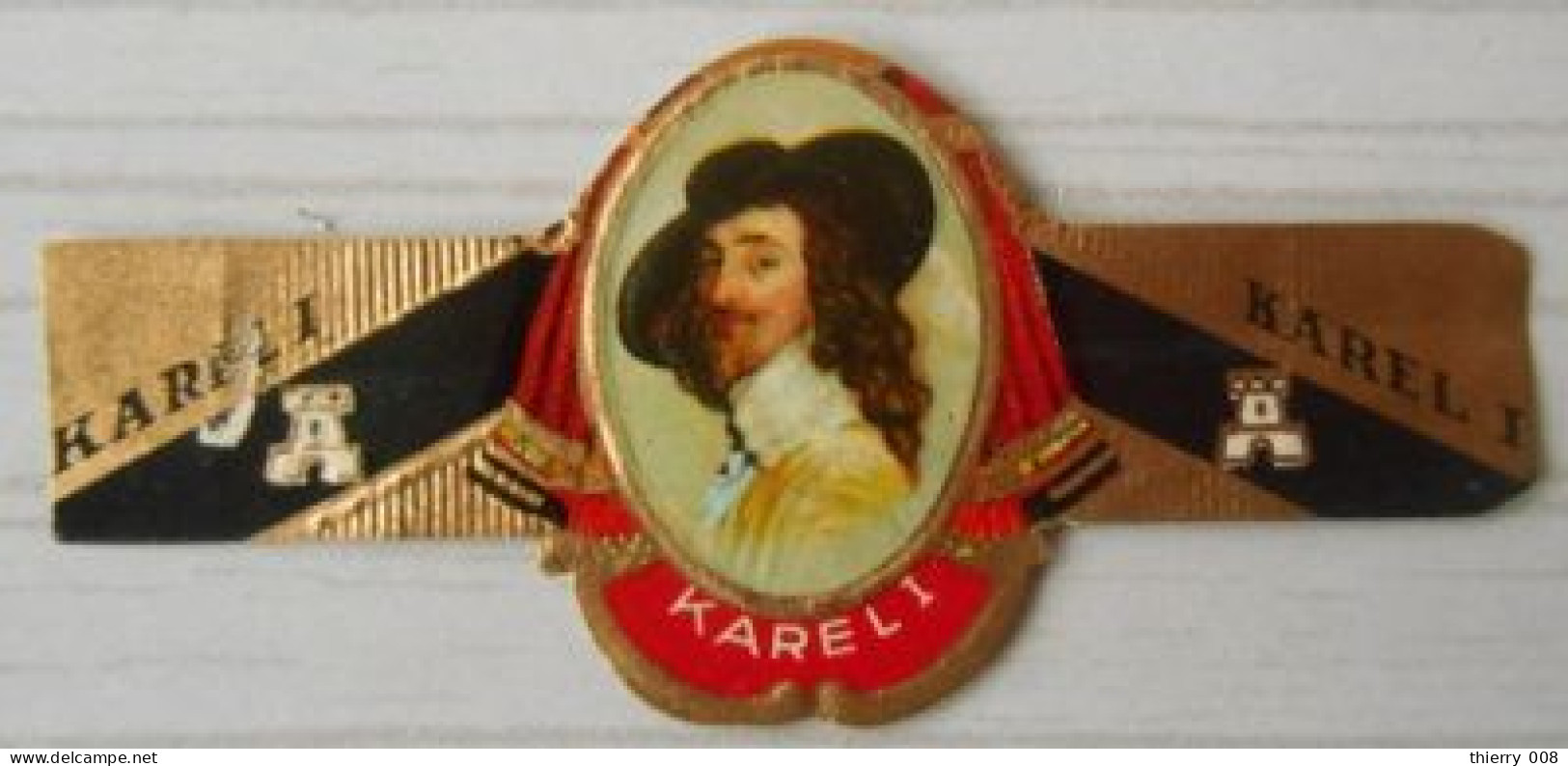 L94 Bague Bagues Cigare Cigares  Karel I  1 Pièce - Bauchbinden (Zigarrenringe)