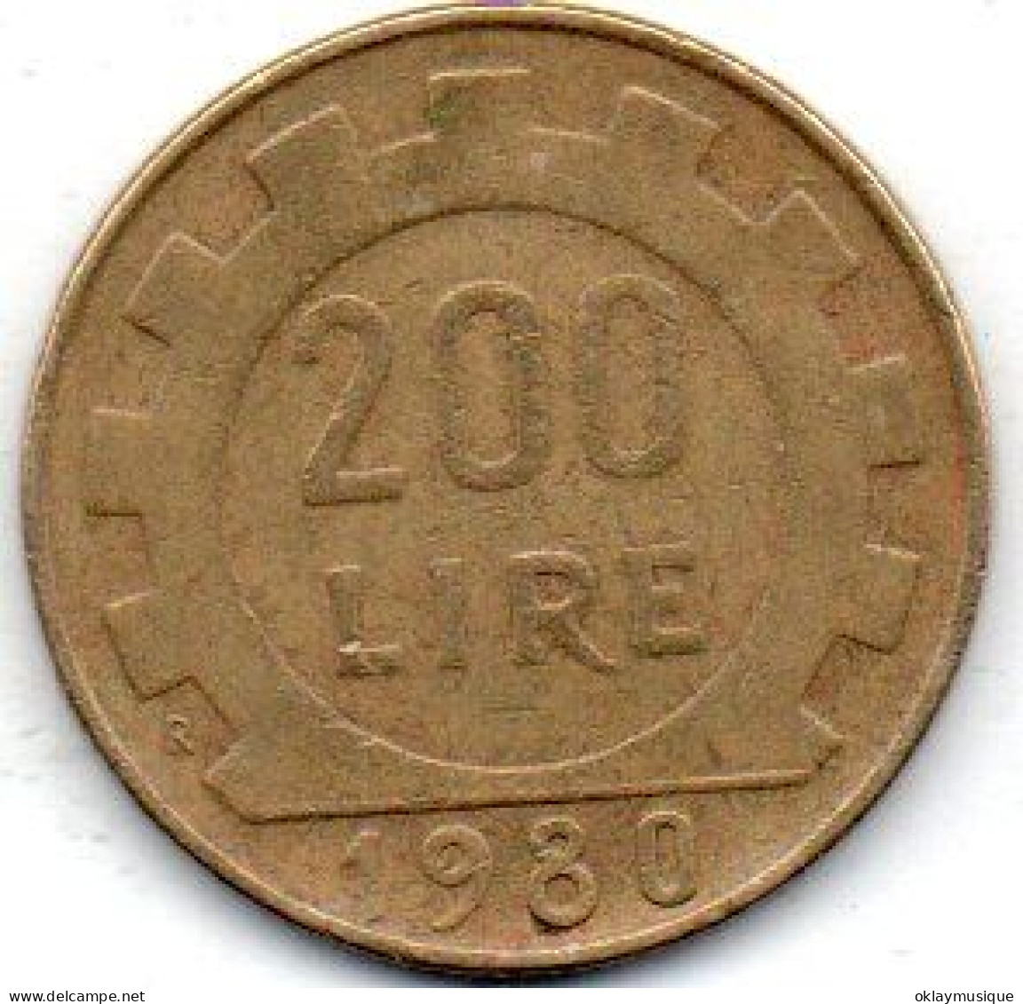 200 Lires 1980 - 200 Lire