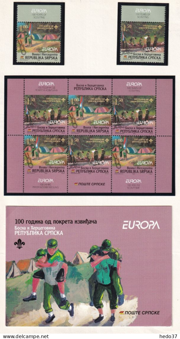EUROPA 2007 - République Serbe De Bosnie N°362/365 - Timbres Et Carnets - Neuf ** Sans Charnière - TB - 2007