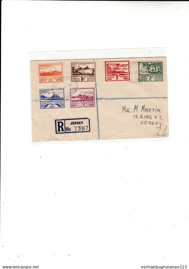 G.B. / Jersey / Wartime Stamps - Non Classés
