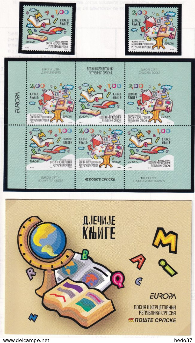 EUROPA 2010 - République Serbe De Bosnie N°460/461 - Timbres Et Carnets - Neuf ** Sans Charnière - TB - 2010