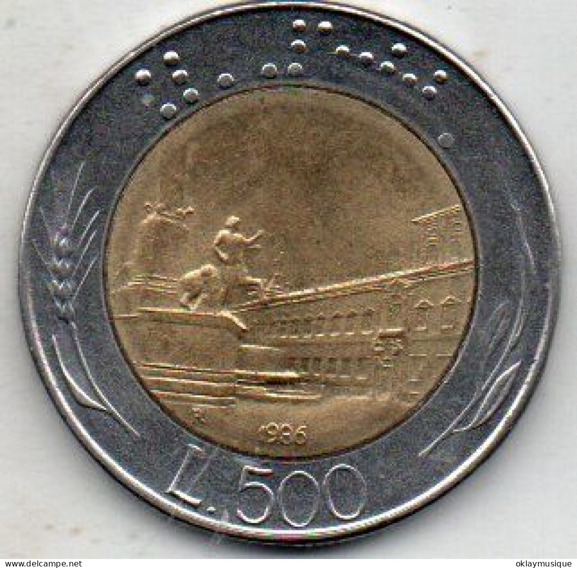 500 Lires 1986 - 500 Lire