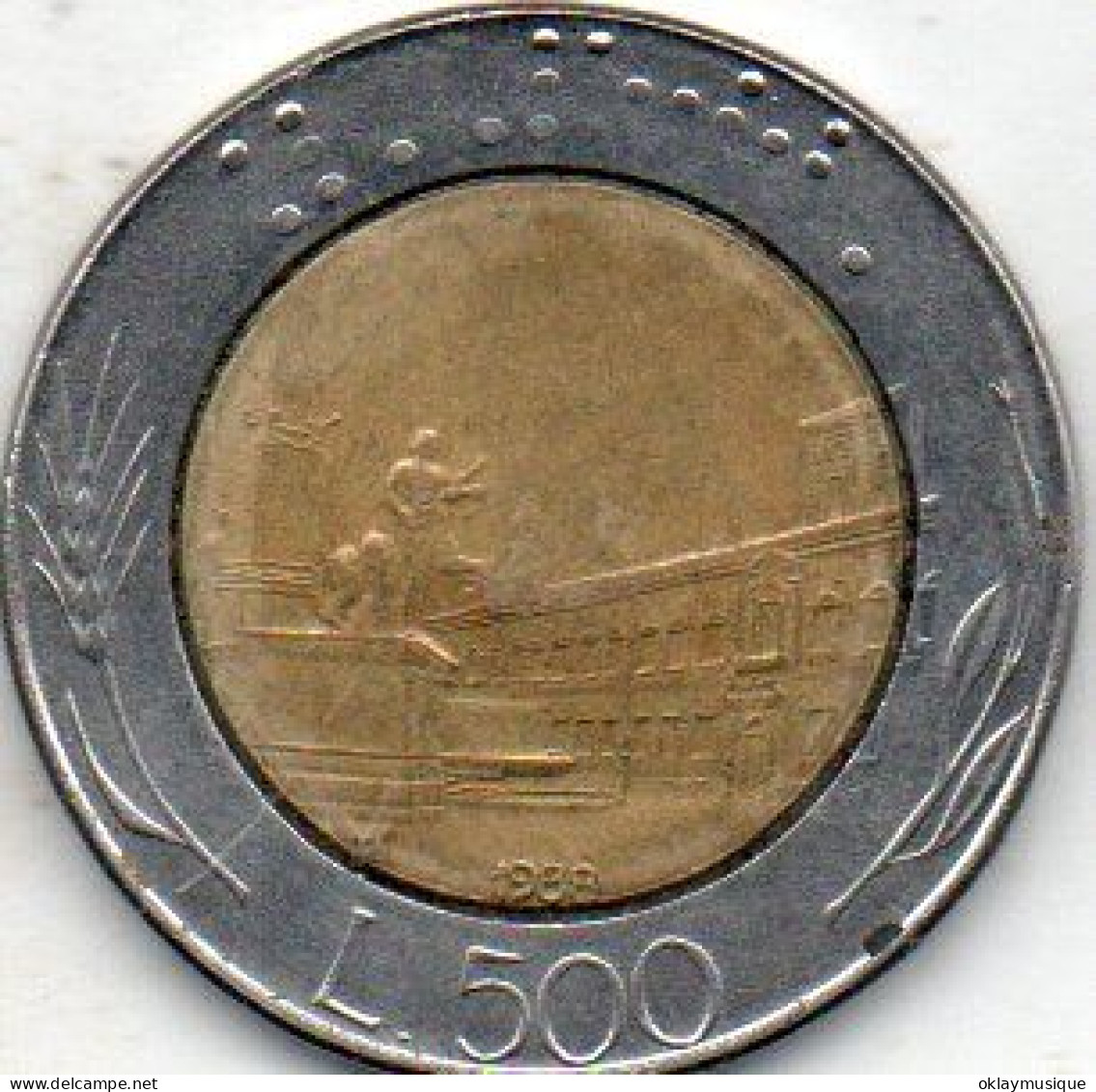 500 Lires 1988 - 500 Liras