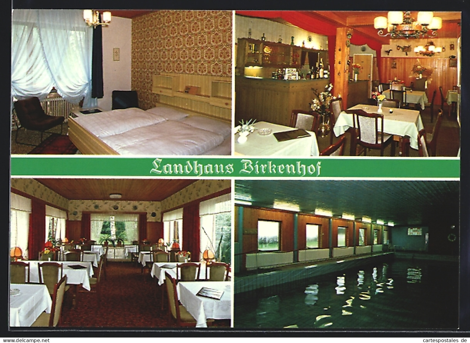 AK Schneverdingen-Lünzen, Hotel Landhaus Birkenhof, Birkenhain 10  - Schneverdingen