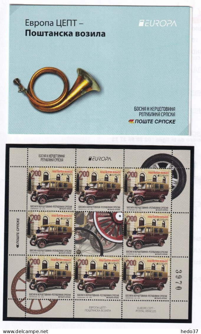 EUROPA 2013 - République Serbe De Bosnie N°550/551 - Timbres Et Carnets - Neuf ** Sans Charnière - TB - 2013