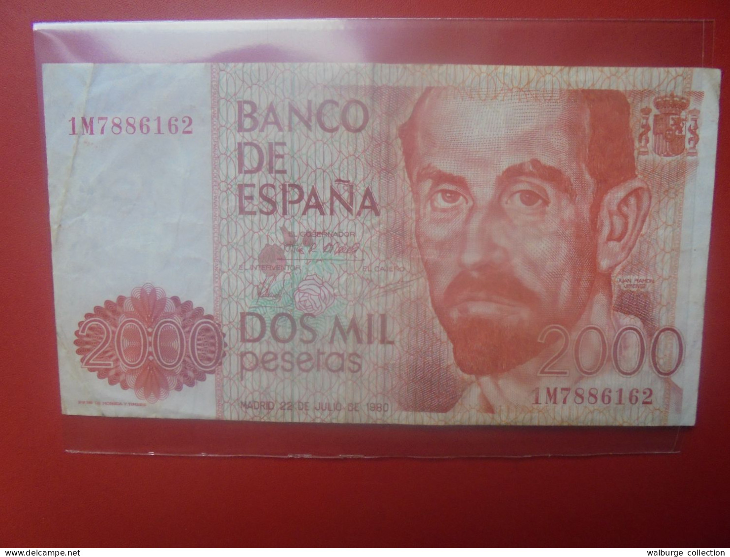 ESPAGNE 2000 PESETAS 1980 Circuler (B.33) - [ 4] 1975-… : Juan Carlos I