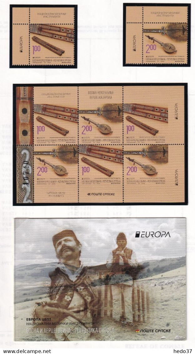 EUROPA 2014 - République Serbe De Bosnie N°576/577 - Timbres Et Carnets - Neuf ** Sans Charnière - TB - 2014