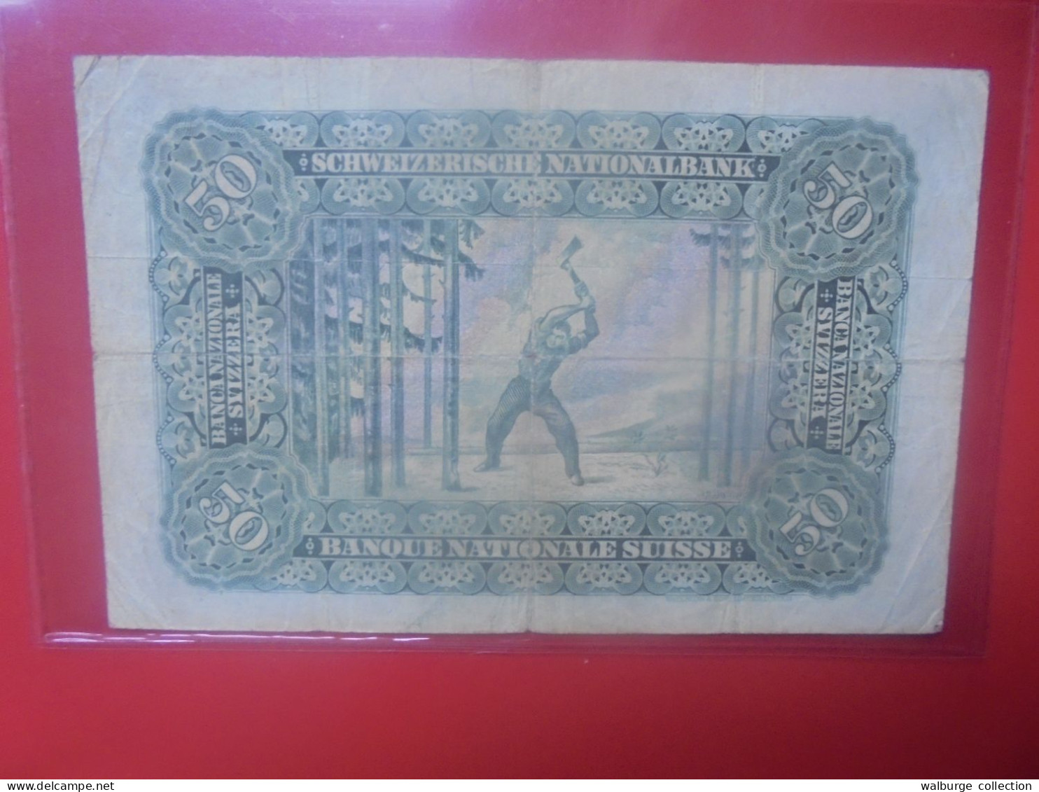 SUISSE 50 FRANCS 1940 Circuler (B.33) - Switzerland