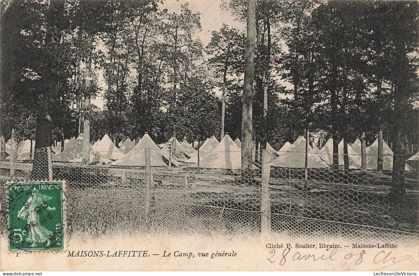 FRANCE - Maisons Laffitte - Vue Générale Du Camp - Carte Postale Ancienne - Sceaux