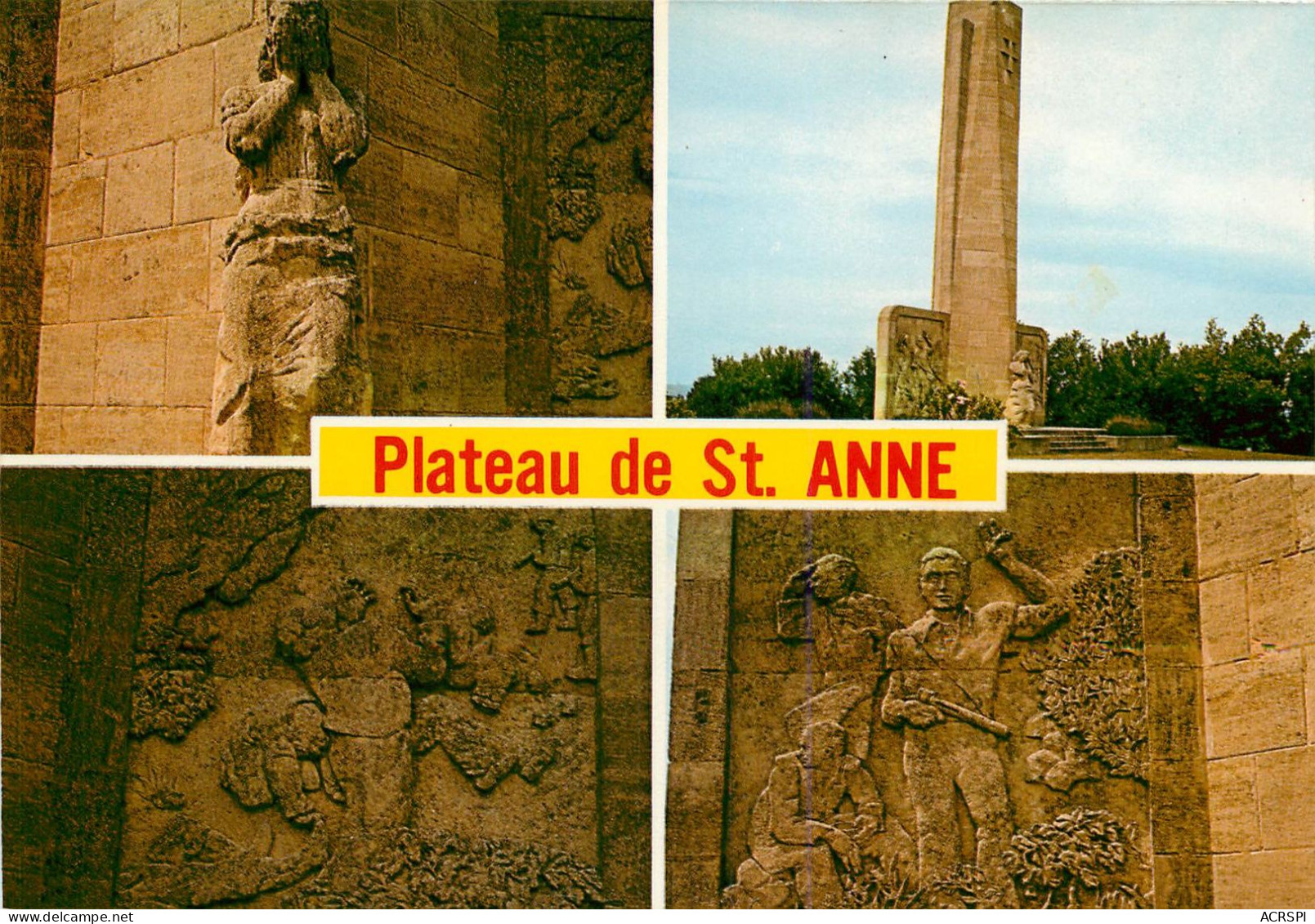 BOUCHES DU RHONE LAMBESC Colonnes Centrale Sur Le Plateau De St Anne (scan Recto-verso) KEVREN0231 - Lambesc