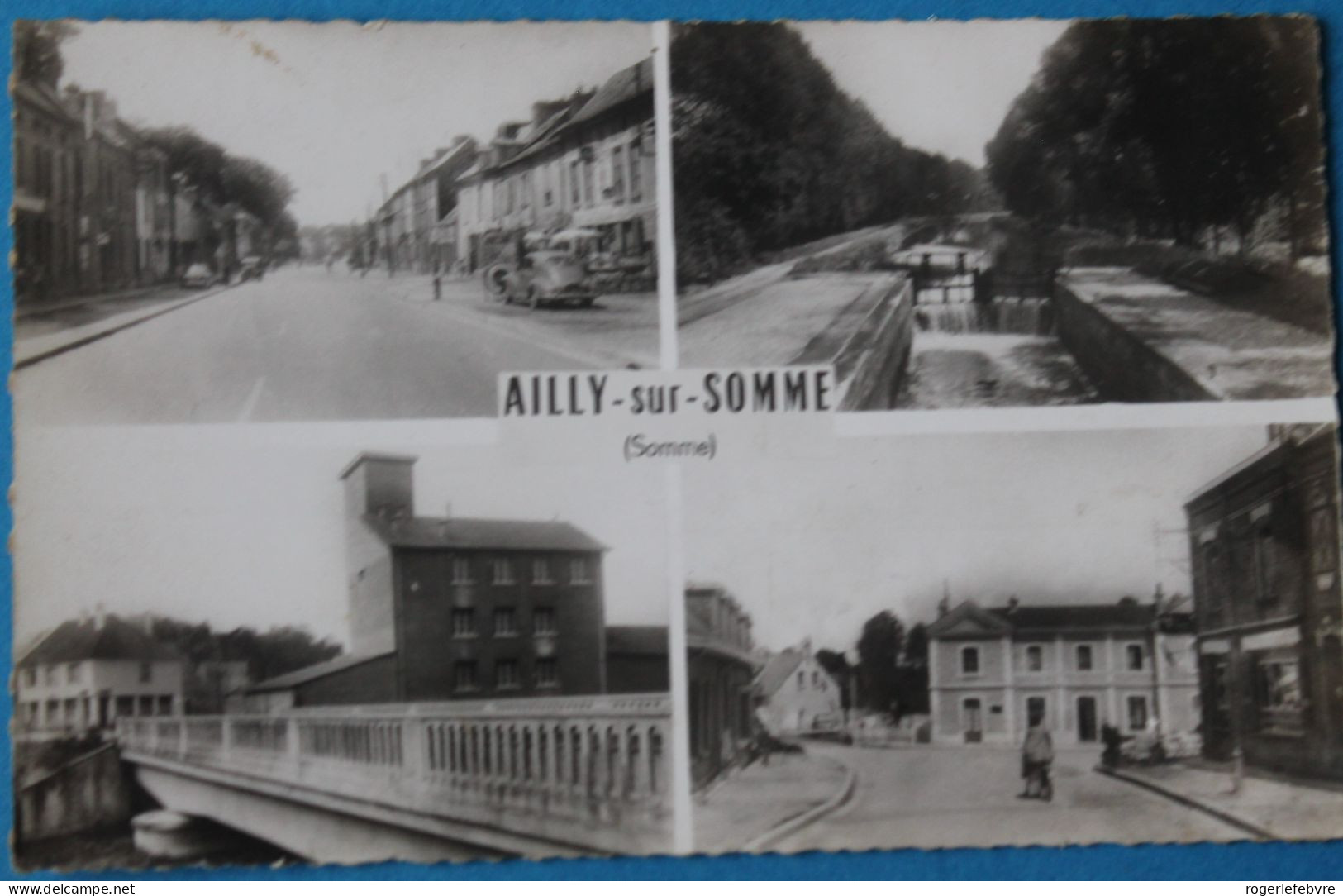 4 Cpa D Ailly Sur Somme (carte Photo) - Ailly Le Haut Clocher