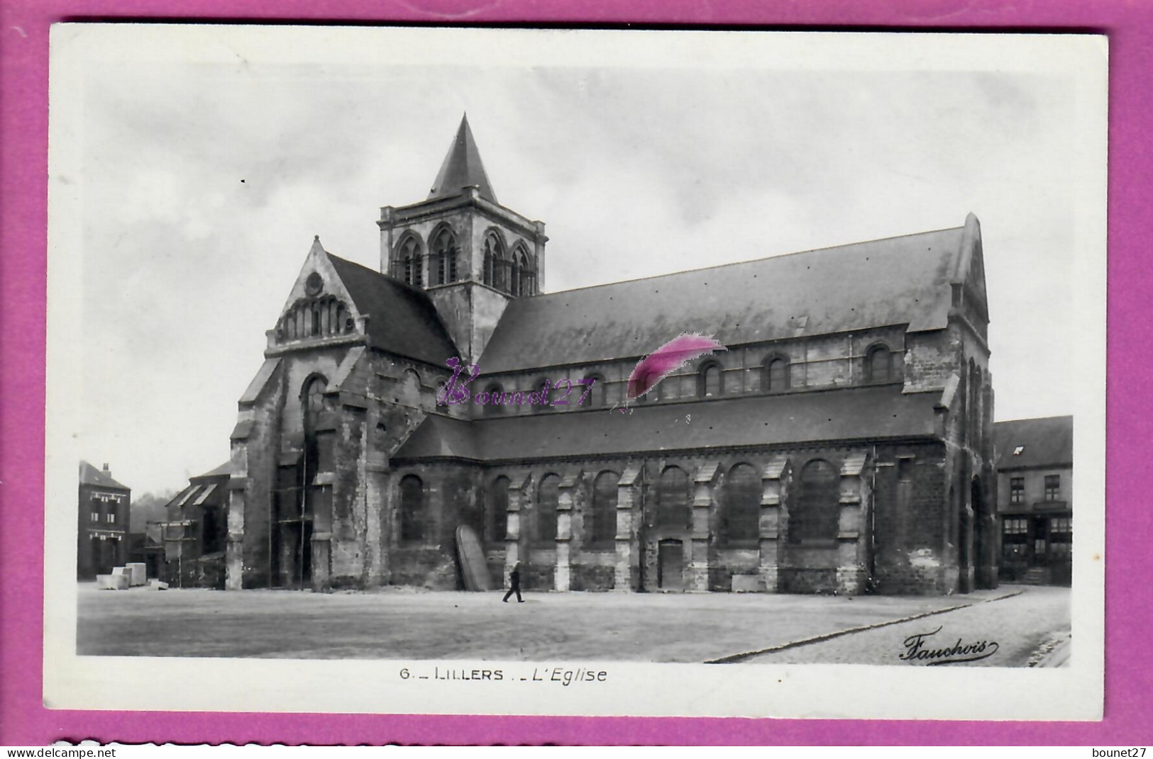 CPSM - LILLERS 62 - L'Eglise 1951 - Lillers