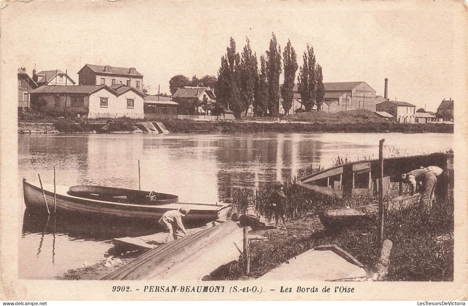 FRANCE - Persan Beaumont - Vue Sur Les Bords De L'Oise - Carte Postale Ancienne - Persan