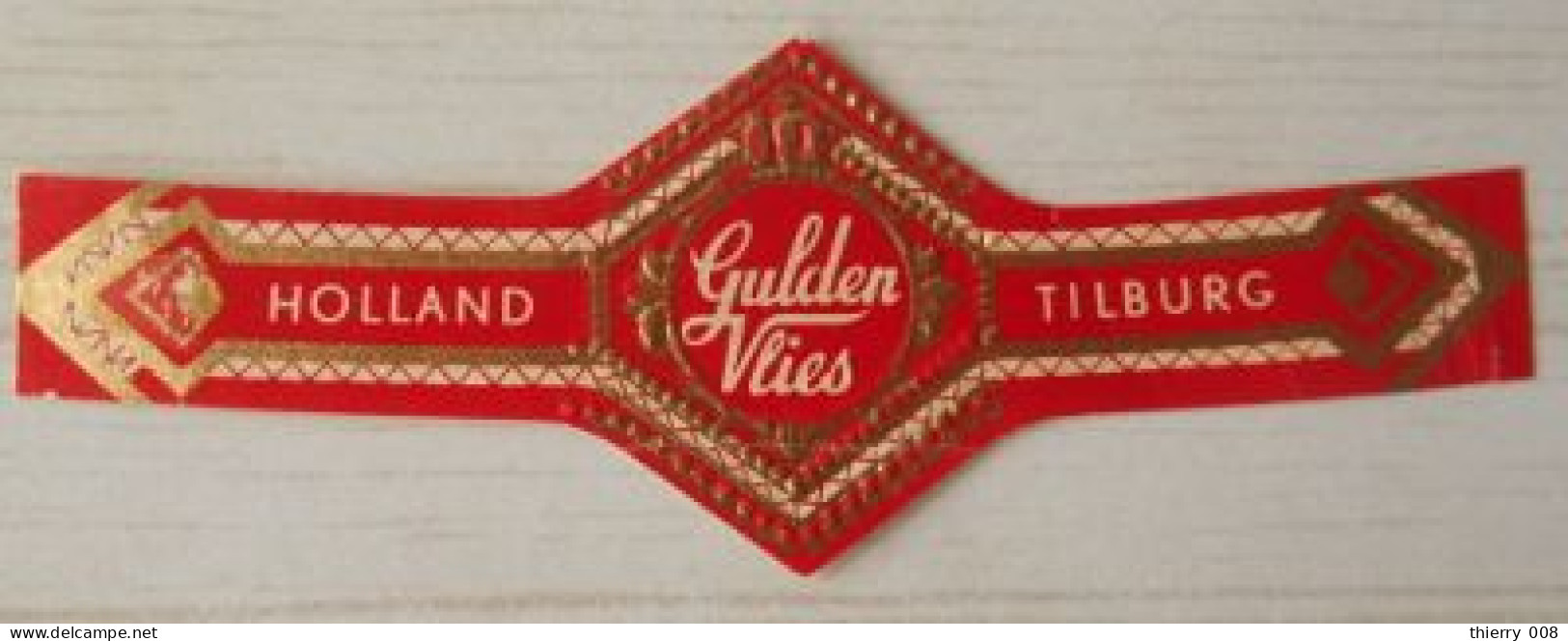 K78 Lot Bagues De Cigares  Gulden Vlies Tilburg  1 Pièce - Cigar Bands