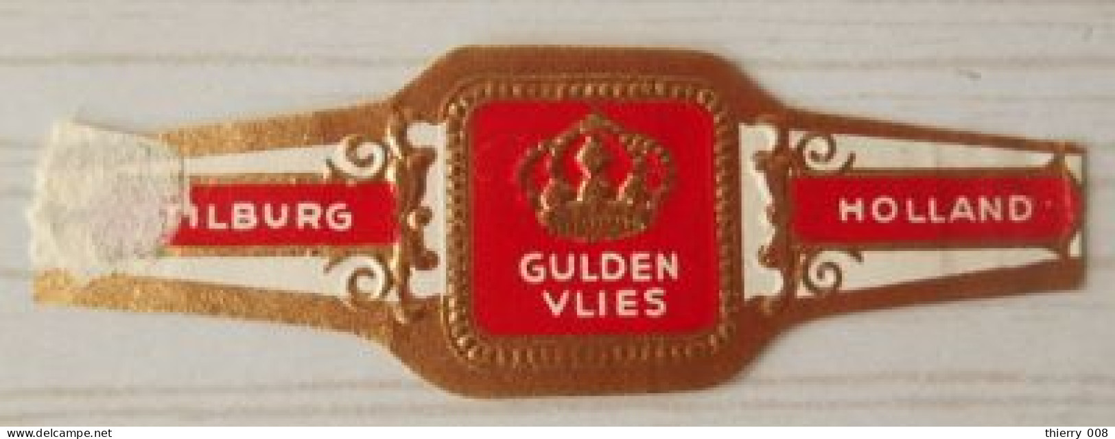 K79 Lot Bagues De Cigares  Gulden Vlies Tilburg  1 Pièce - Sigarenbandjes