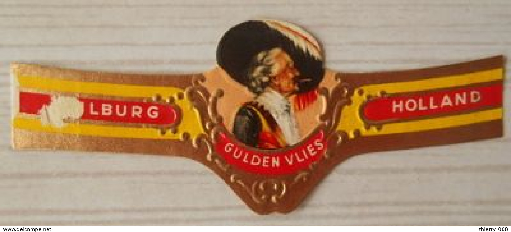 K83 Lot Bagues De Cigares  Gulden Vlies  1 Pièce - Cigar Bands