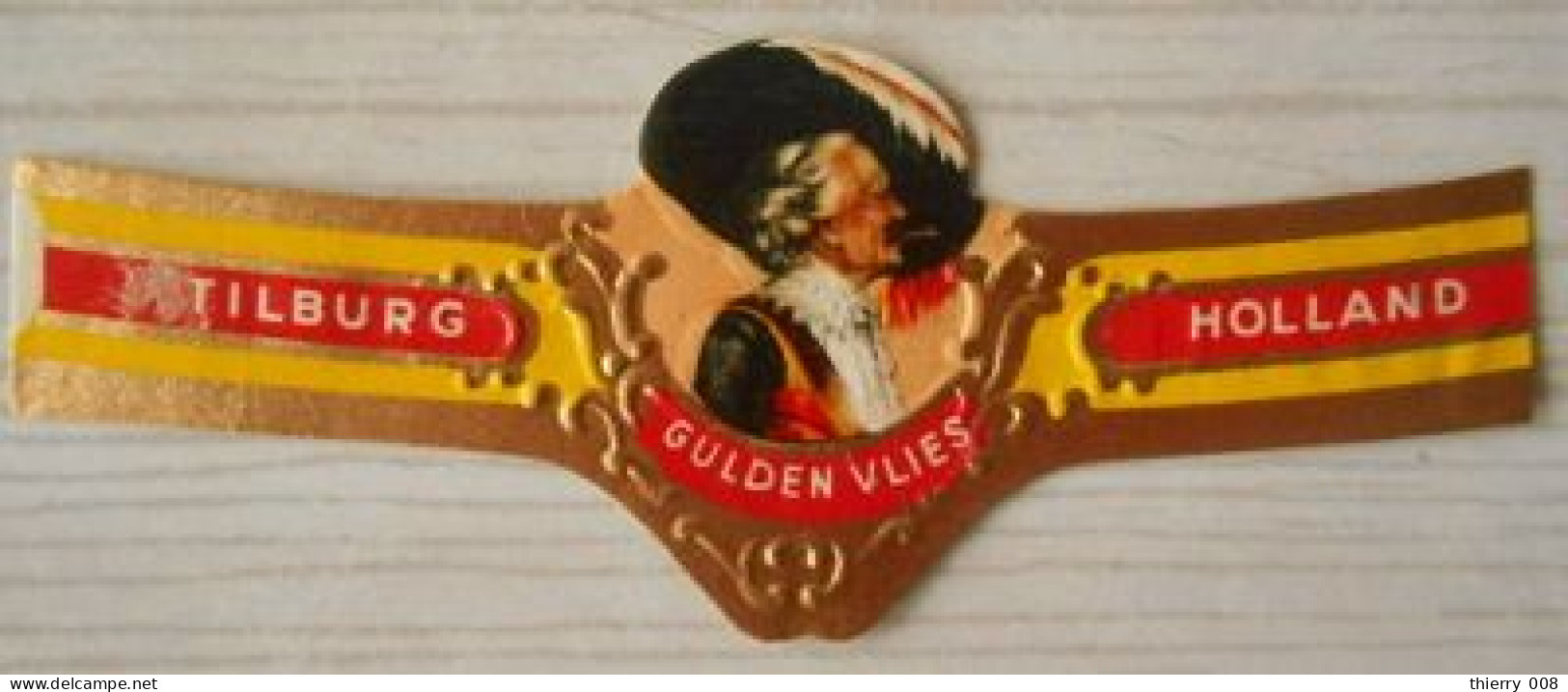 K84 Lot Bagues De Cigares  Gulden Vlies  1 Pièce - Sigarenbandjes