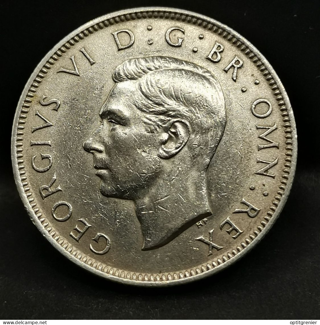 1 FLORIN  1941 ARGENT GEORGE VI ROYAUME UNI / UNITED KINGDOM SILVER - J. 1 Florin / 2 Shillings