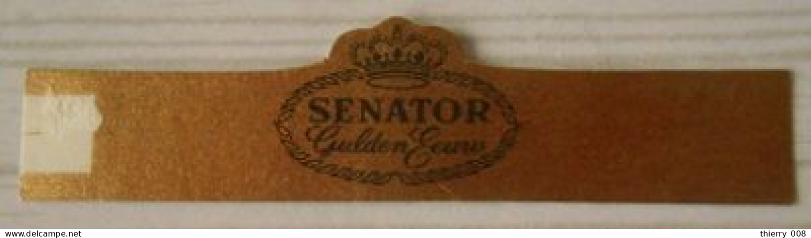 K91 Lot Bagues De Cigares  Gulden Eeuw Senator  1 Pièce - Cigar Bands