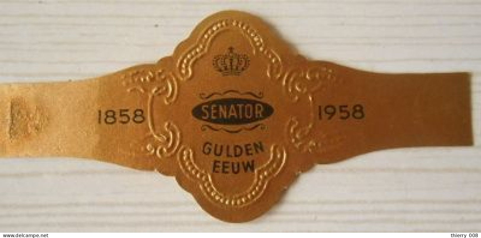 K95 Lot Bagues De Cigares  Gulden Eeuw Senator  1 Pièce - Cigar Bands