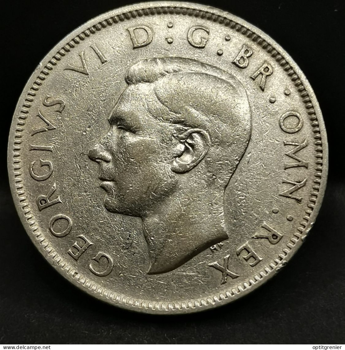 1 FLORIN  1942 ARGENT GEORGE VI ROYAUME UNI / UNITED KINGDOM SILVER - J. 1 Florin / 2 Shillings