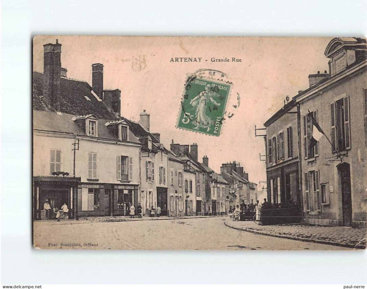 ARTENAY : Grande Rue - état - Artenay