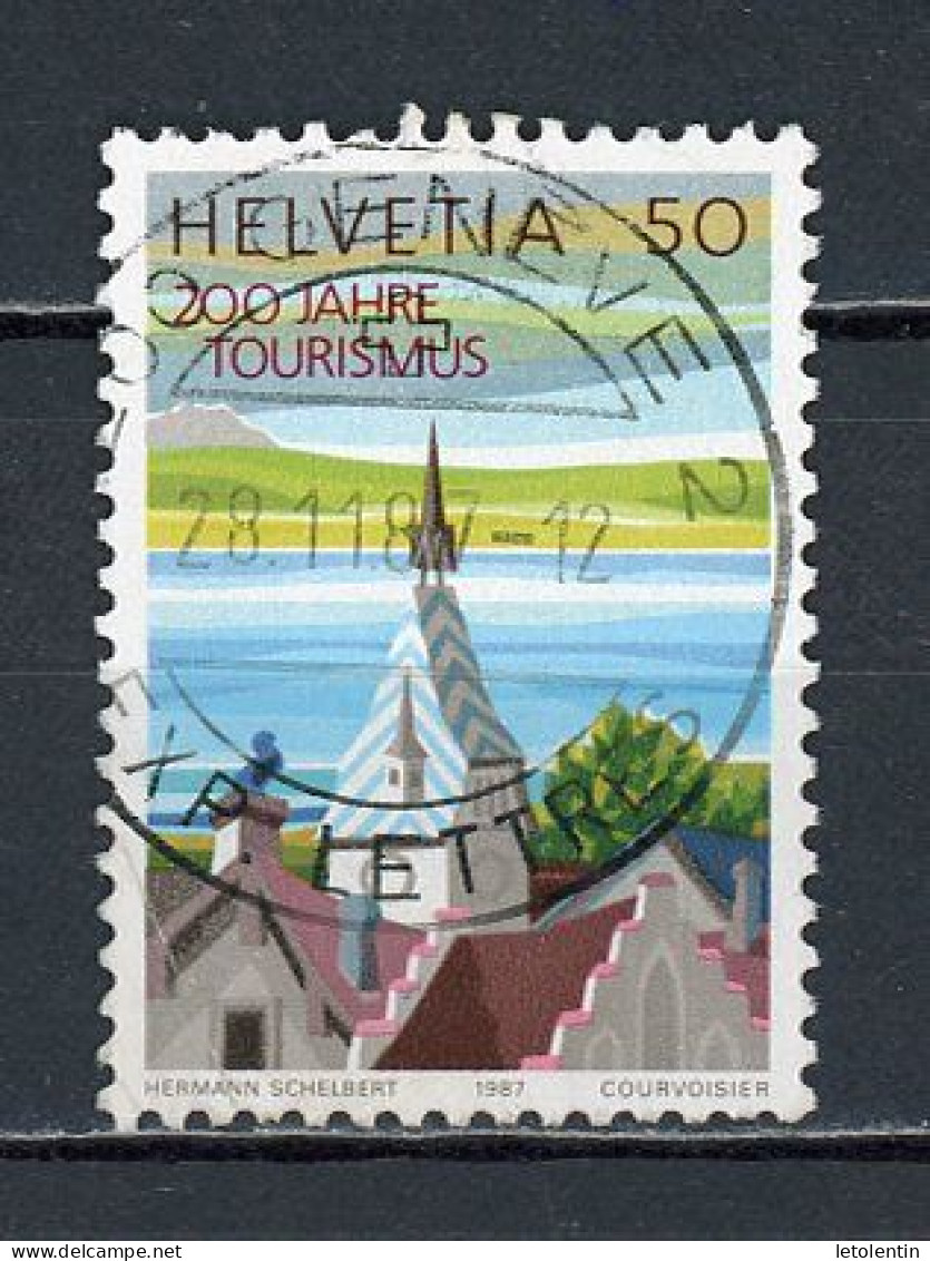 SUISSE - TOURISME - N° Yt 1280 Obli. - Gebraucht