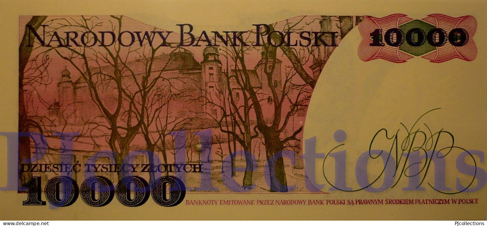 POLONIA - POLAND 10000 ZLOTYCH 1988 PICK 151b UNC - Poland