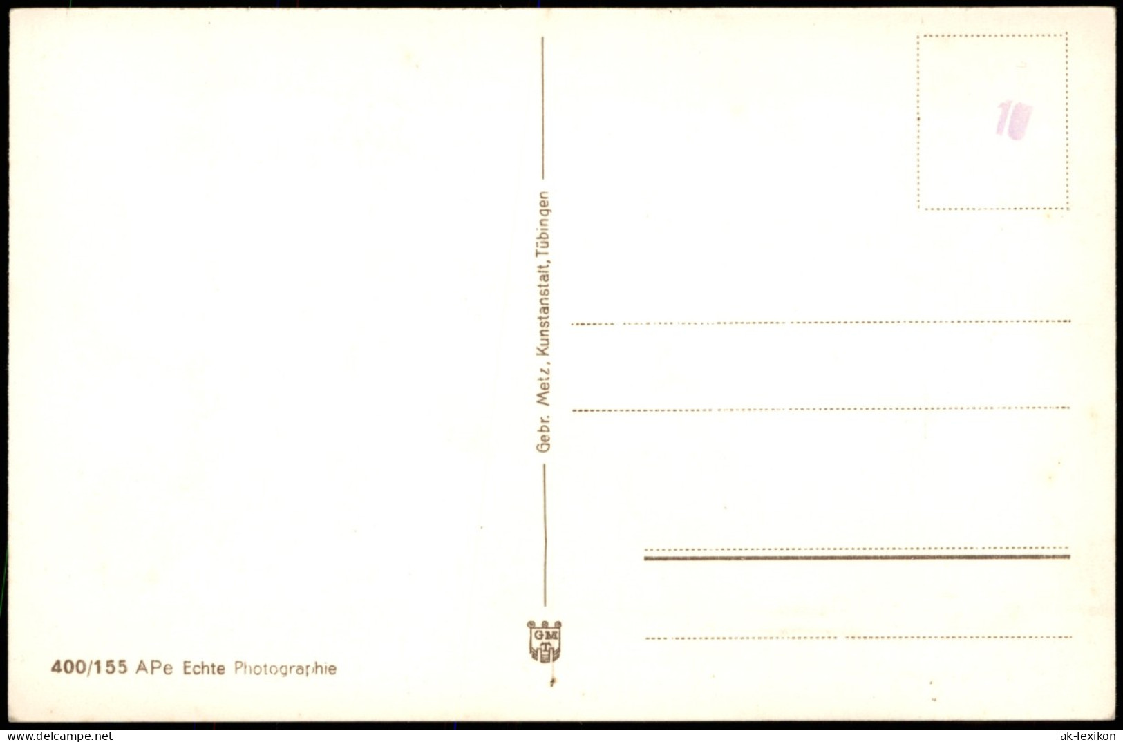 Ansichtskarte Lahr (Schwarzwald) Ortspanorama Stadt-Ansicht 1940 - Lahr