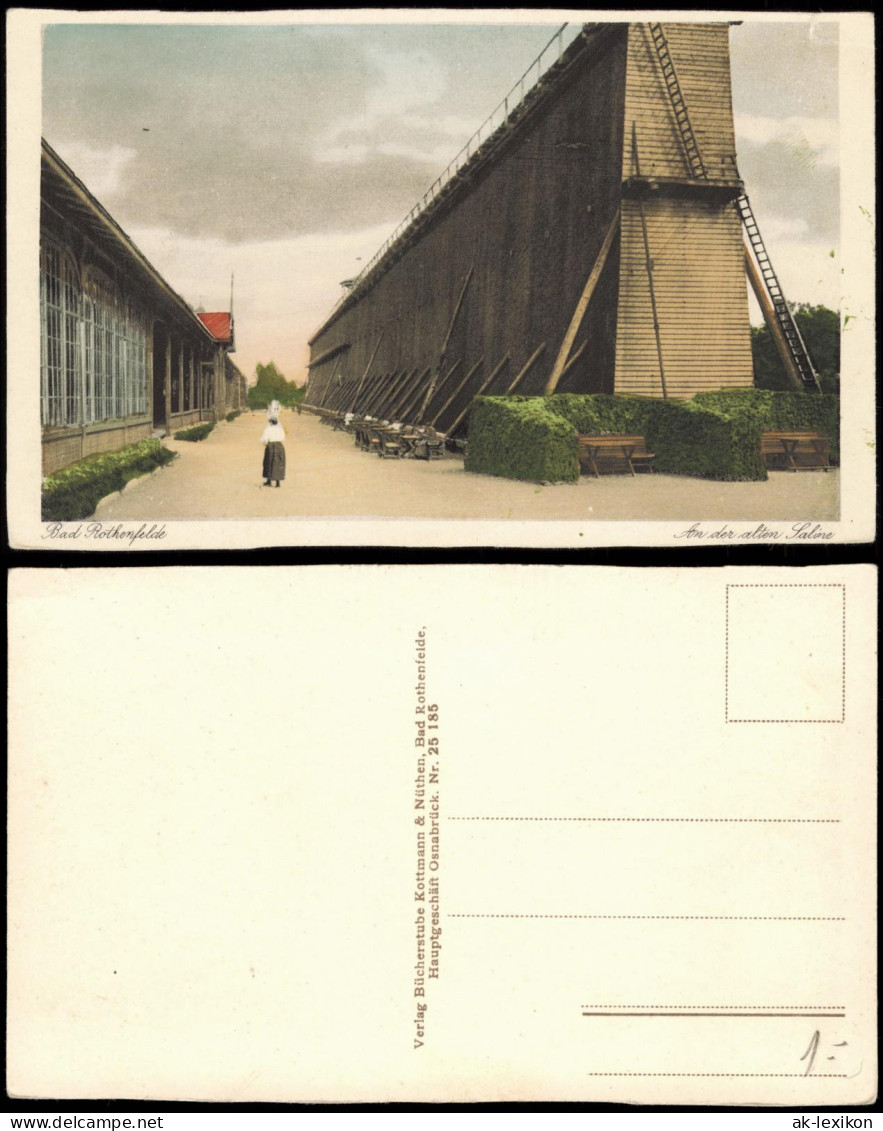 Ansichtskarte Bad Rothenfelde An Der Saline 1932 - Bad Rothenfelde