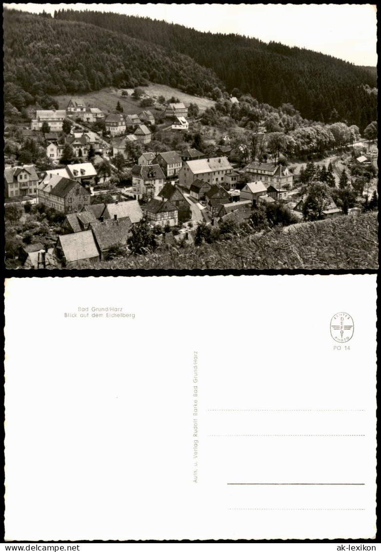 Ansichtskarte Bad Grund (Harz) Stadtpartie 1965 - Bad Grund