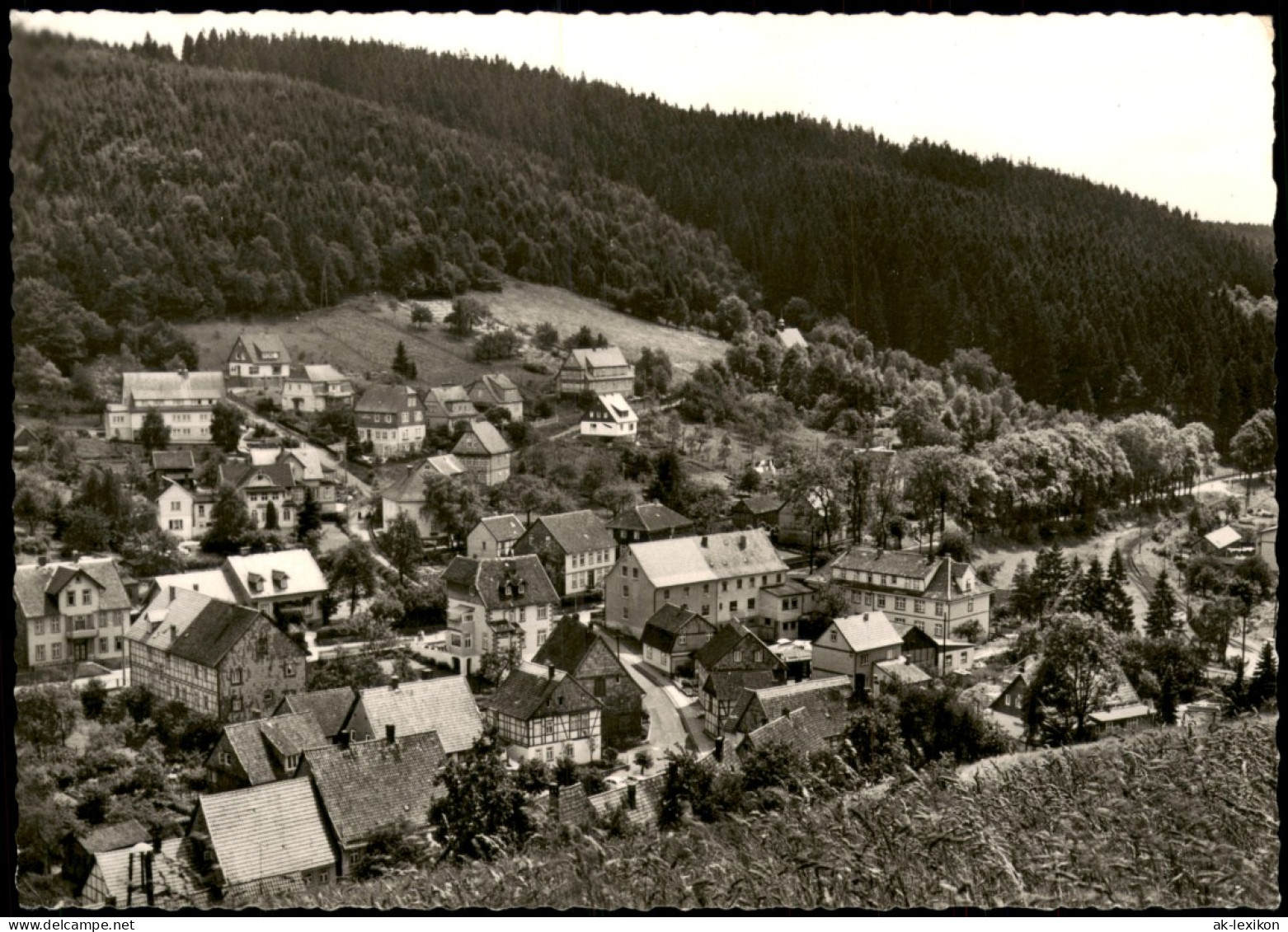 Ansichtskarte Bad Grund (Harz) Stadtpartie 1965 - Bad Grund