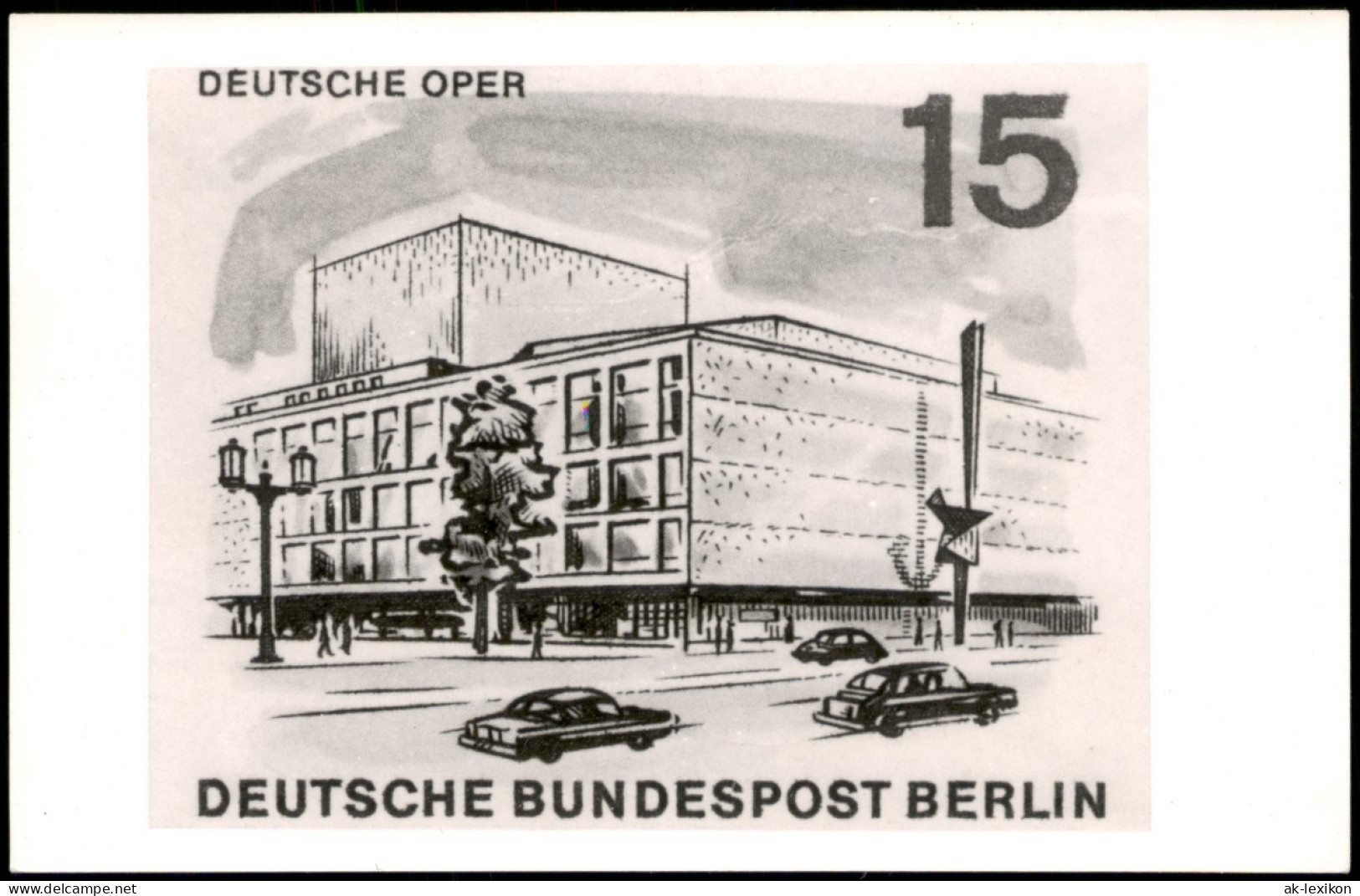 Berlin Briefmarken AK  Sonderstempel Flughafen Tegel  Stempel-Datum 6.6.66 - Tegel