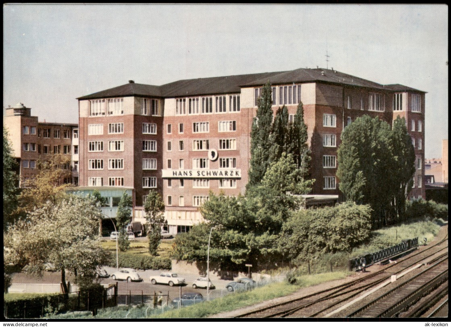 Ansichtskarte Altona-Hamburg ALTONA Schwarzkopf-Verwaltungsgebäude 1960 - Altona