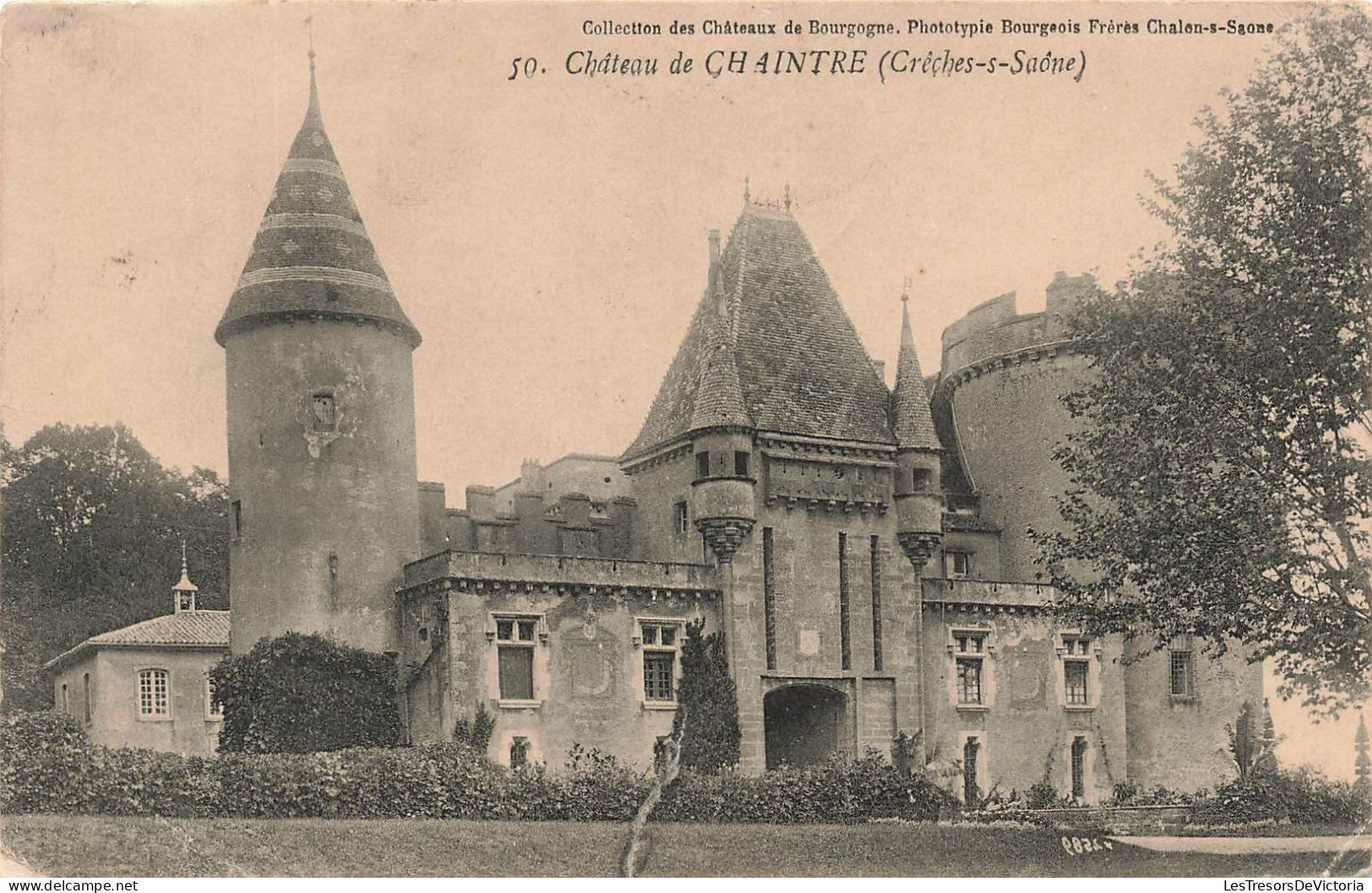 FRANCE - Château De Chaintré (Crêches S Saône) - Vue Générale - Vue De L'extérieur - Carte Postale Ancienne - Sonstige & Ohne Zuordnung