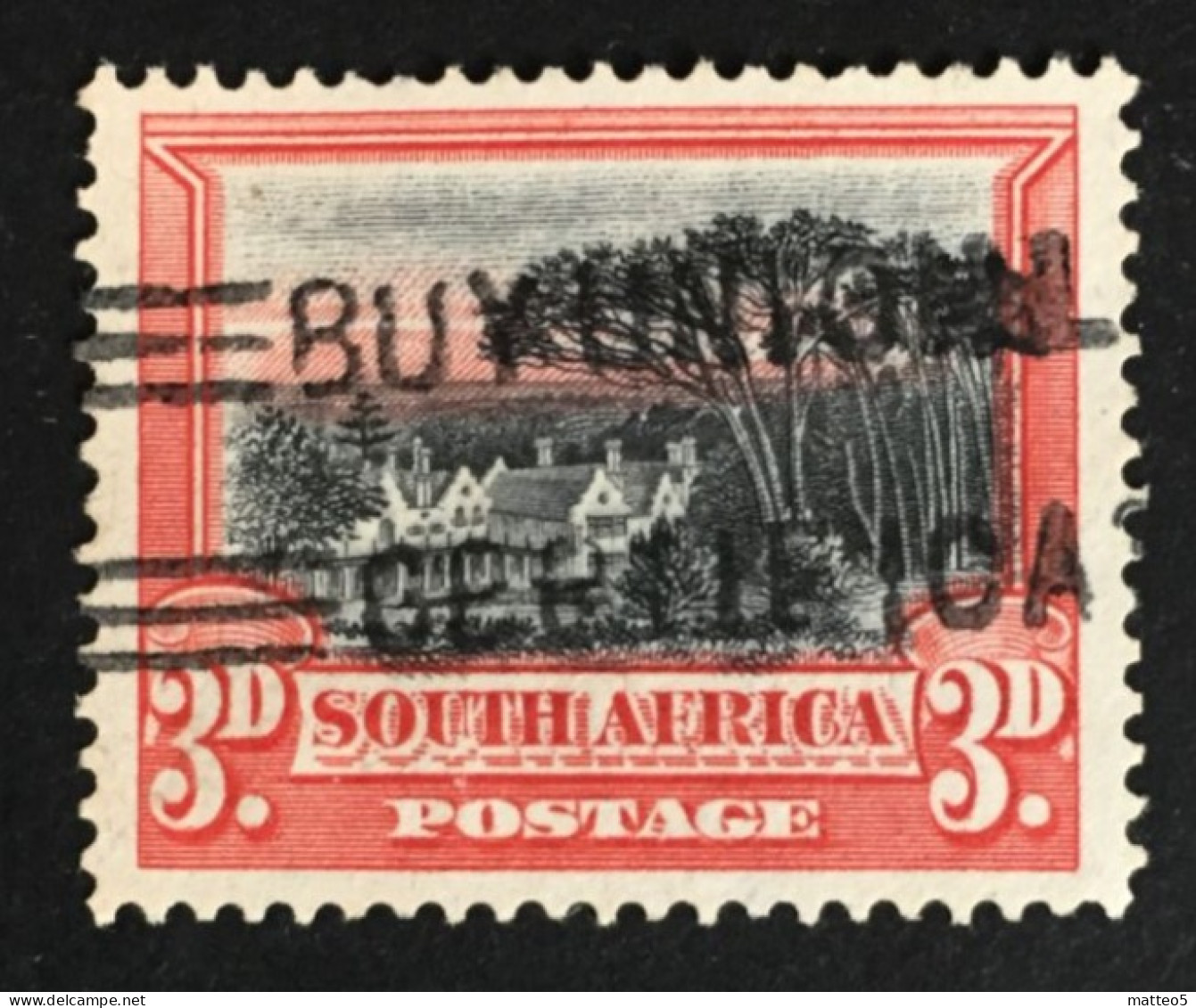 1931 - South Africa -Groot Schuur The Residence Of Cecil Rhodes - Used - Used Stamps