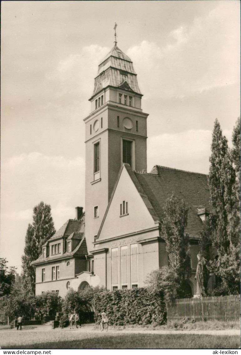 Ansichtskarte Werdau Kath. Kirche 1973 - Werdau