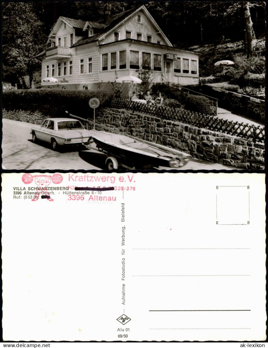 Ansichtskarte Altenau-Clausthal-Zellerfeld Villa Schwarzenberg 1969 - Altenau