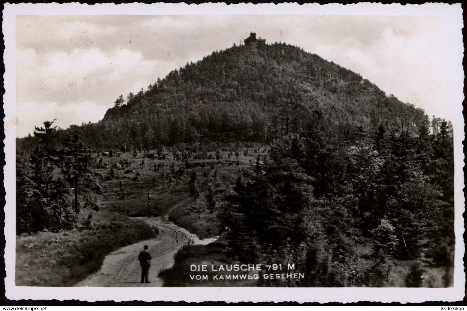 Waltersdorf-Großschönau (Sachsen) Lausche Luž Vom Kammweg 1936 - Grossschoenau (Sachsen)