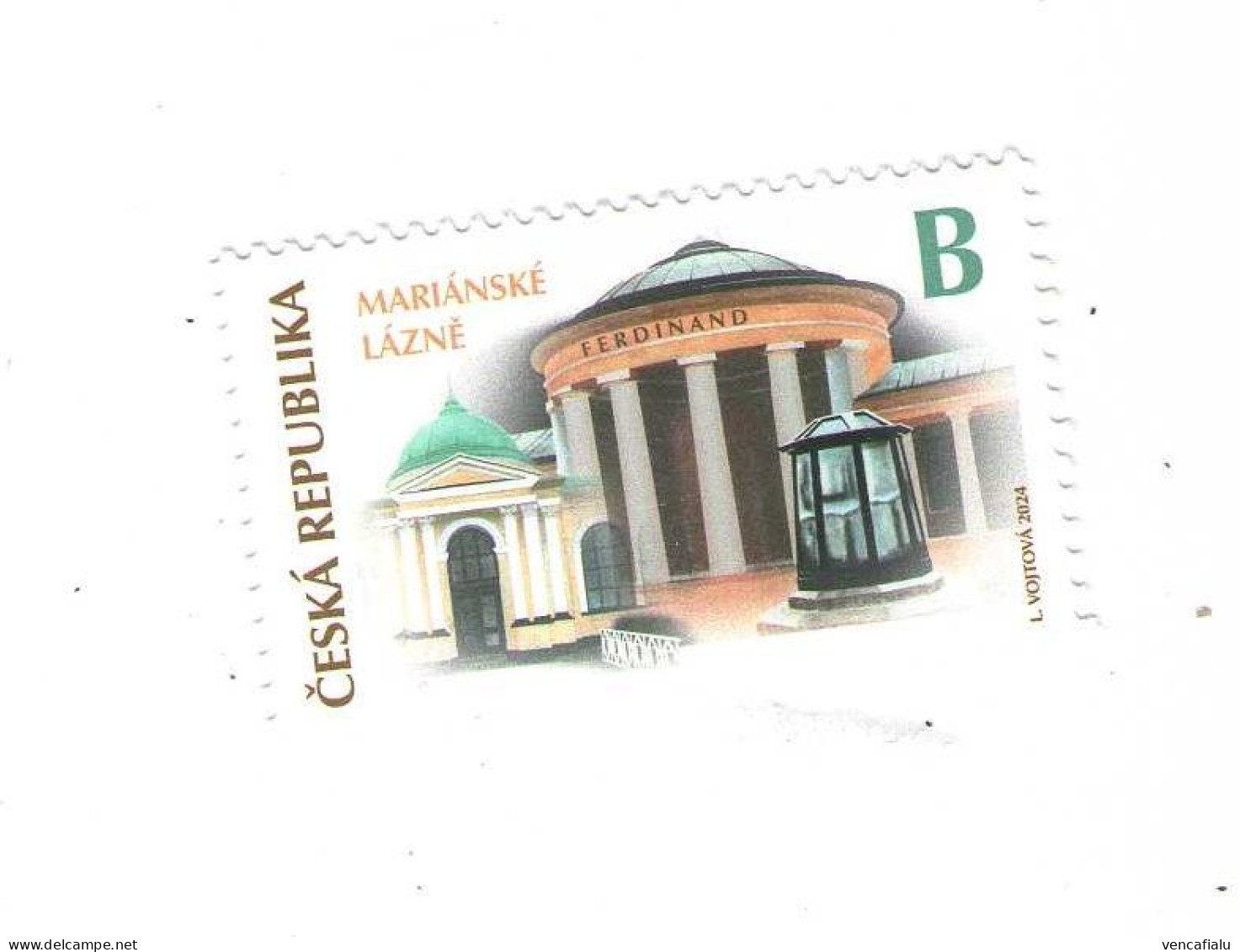 Year  2024 -  Spa And Small City Marianske  Lazne (Marienbad), 1 Stamp, MNH - Neufs