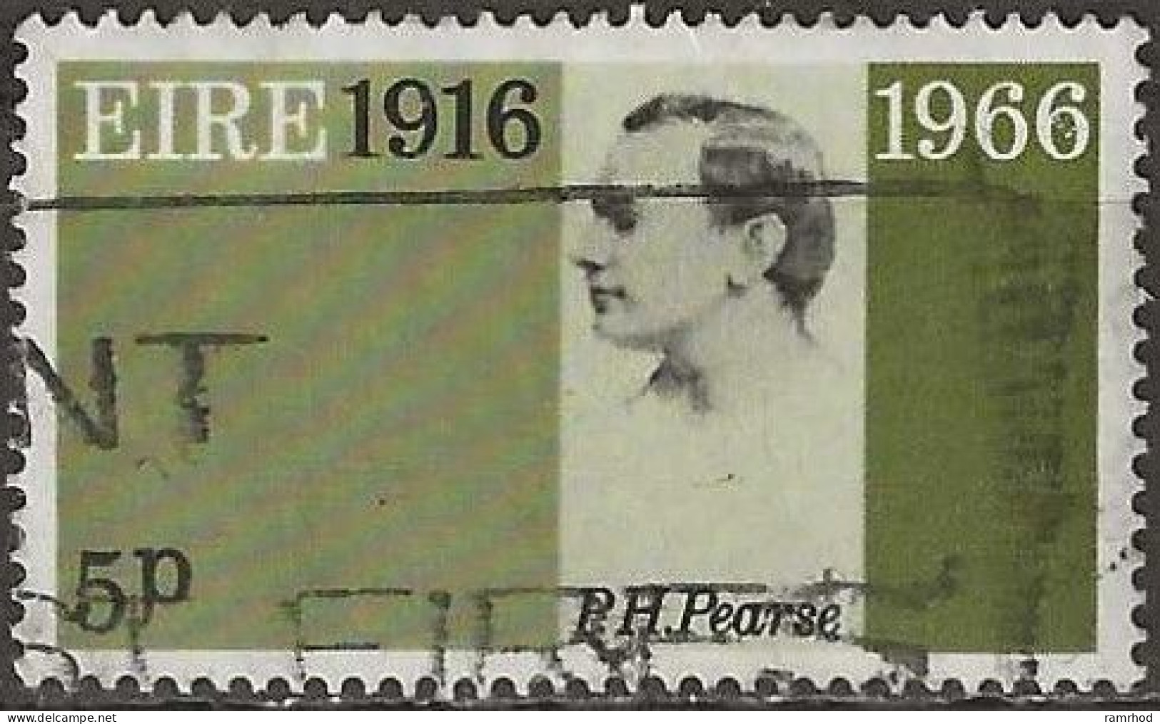 IRELAND 1966 50th Anniversary Of Easter Rising - 5d P. H. Pearse FU - Used Stamps