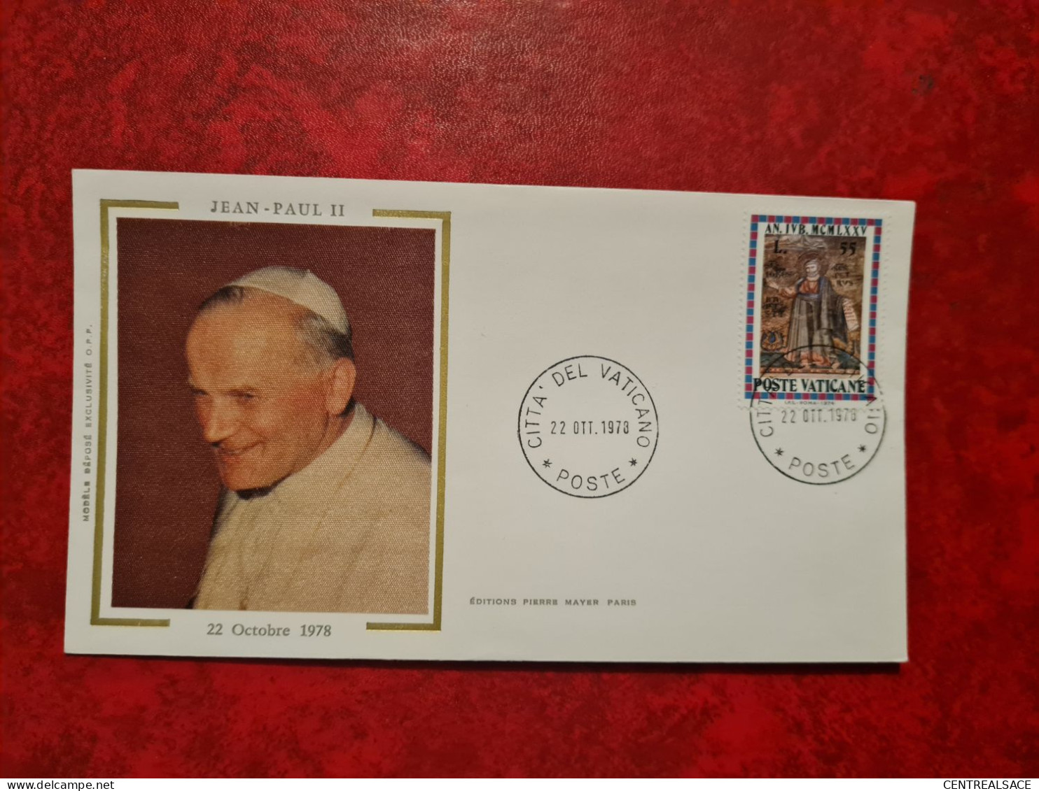 Lettre / Carte  VATICAN FDC 1978 JEAN PAUL II - Sonstige & Ohne Zuordnung