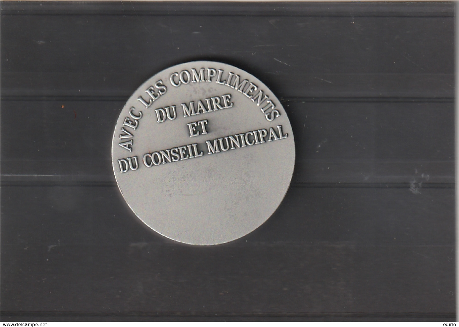  MEDAILLE DE LA VILLE DE  GRENADE SUR L'ADOUR Offerte Par Le Conseil Municipal - Par J Balme -- 200gr Avec Coffret  - Autres & Non Classés