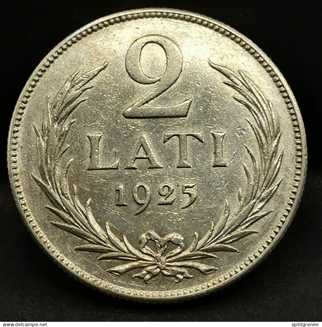 2 LATI 1925 ARGENT LETTONIE  / SILVER - Lettland