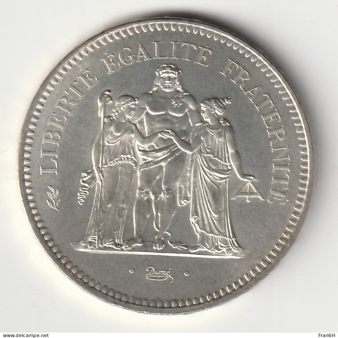 50 Francs Hercule Argent 1975 - Silver - - 50 Francs